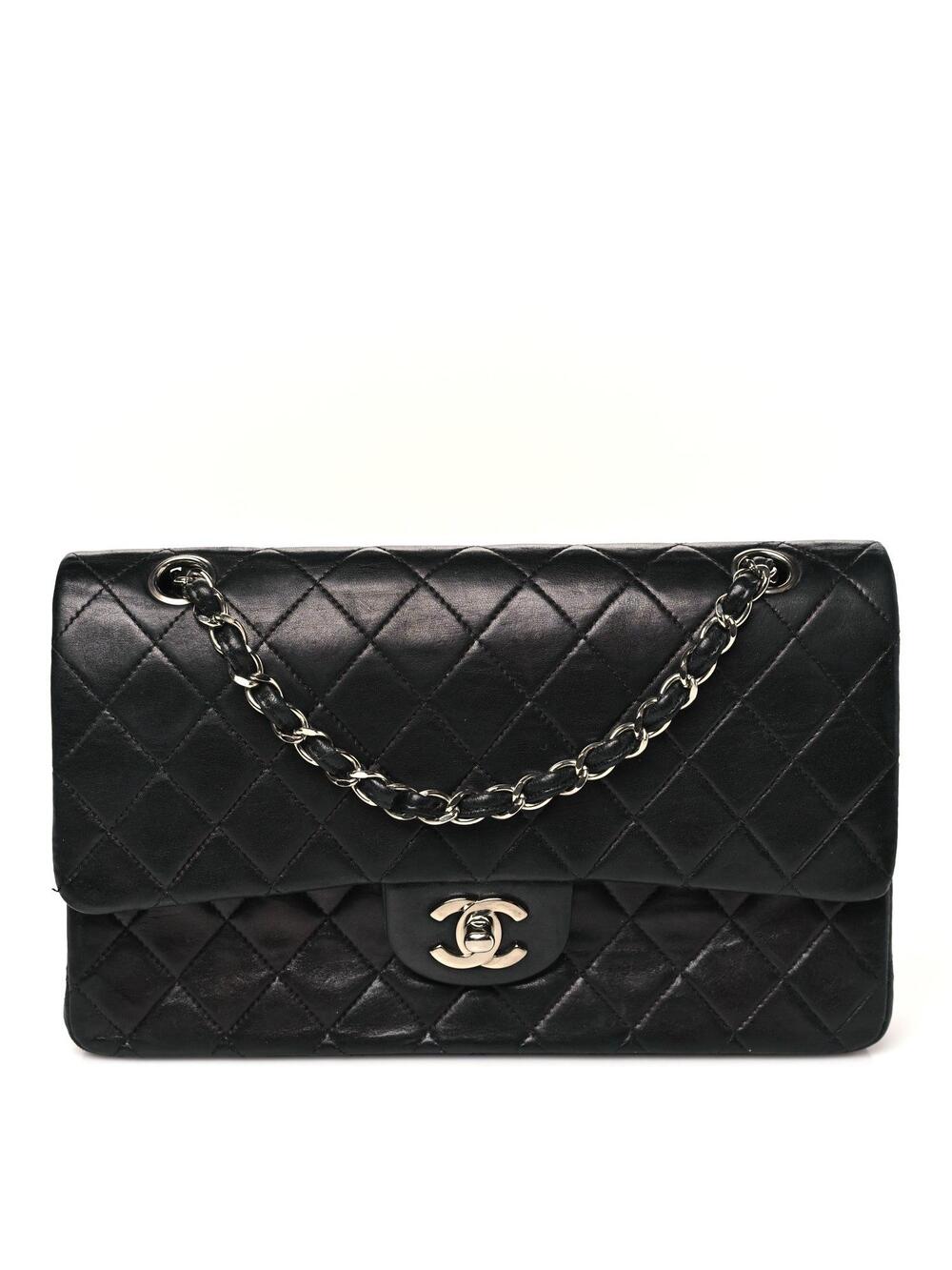Chanel Lambskin Quilted Medium Double #341073C55B
